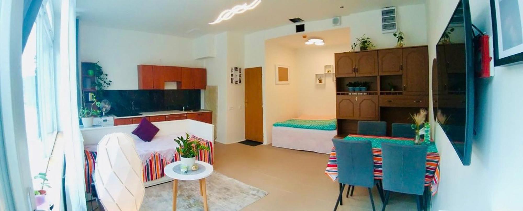 Green Studio Praha 2 L Ground Floor Free Parking Екстер'єр фото